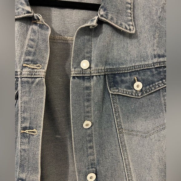 Denim Sleeveless Vest size XL - Picture 2 of 6